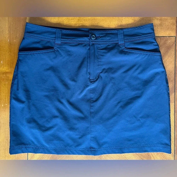 Skort-Eddie Bauer Navy Sport Skort Size 10 - Picture 1 of 12